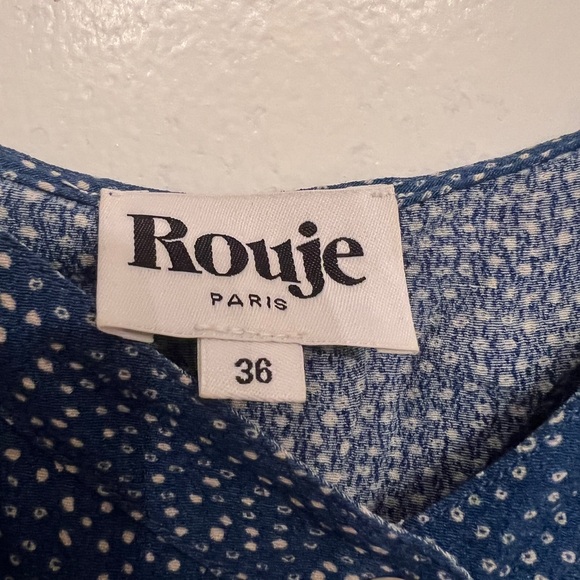 Rouje Rita top, blue - Picture 4 of 5